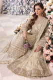 Saad Shaikh Panache Luxury Chiffon Unstitched 3Pc Suit - Noor-e-Jaan