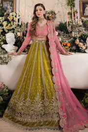 Saad Shaikh Panache Luxury Chiffon Unstitched 3Pc Suit - Taskheer