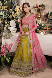 Saad Shaikh Panache Luxury Chiffon Unstitched 3Pc Suit - Taskheer