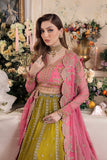 Saad Shaikh Panache Luxury Chiffon Unstitched 3Pc Suit - Taskheer