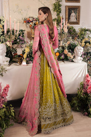 Saad Shaikh Panache Luxury Chiffon Unstitched 3Pc Suit - Taskheer