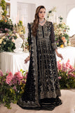 Saad Shaikh Panache Luxury Chiffon Unstitched 3Pc Suit - Rayam