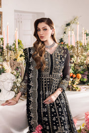 Saad Shaikh Panache Luxury Chiffon Unstitched 3Pc Suit - Rayam