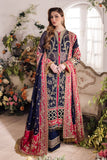 Saad Shaikh Panache Luxury Chiffon Unstitched 3Pc Suit - Zofiya