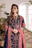 Saad Shaikh Panache Luxury Chiffon Unstitched 3Pc Suit - Zofiya