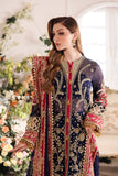 Saad Shaikh Panache Luxury Chiffon Unstitched 3Pc Suit - Zofiya