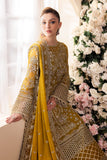 Saad Shaikh Panache Luxury Chiffon Unstitched 3Pc Suit - Ramz