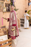 Saad Shaikh Lamour Embroidered Luxury Lawn Unstitched 3Pc Suit D-06 ZENA