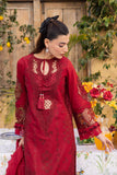 Saad Shaikh Lamour Embroidered Luxury Lawn Unstitched 3Pc Suit D-07 ROSE