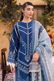 Saad Shaikh Lamour Embroidered Luxury Lawn Unstitched 3Pc Suit D-08 NOA