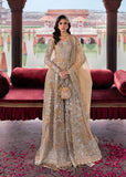 Sardinia Luxury Brides Embroidered Organza Unstitched 3Pc Suit - Malikaa Jaan