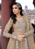 Sardinia Luxury Brides Embroidered Organza Unstitched 3Pc Suit - Malikaa Jaan