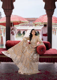 Sardinia Luxury Brides Embroidered Organza Unstitched 3Pc Suit - Malikaa Jaan