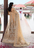 Sardinia Luxury Brides Embroidered Organza Unstitched 3Pc Suit - Malikaa Jaan