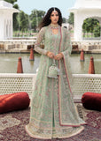 Sardinia Luxury Brides Embroidered Net Unstitched 3Pc Suit - Bahar Bano