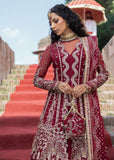 Sardinia Luxury Brides Embroidered Net Unstitched 3Pc Suit - Aalam Zeb