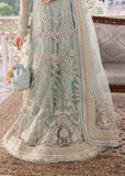 Sardinia Luxury Brides Embroidered Net Unstitched 3Pc Suit - Zeb-Un-Nisa