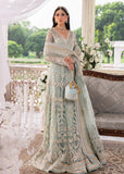 Sardinia Luxury Brides Embroidered Net Unstitched 3Pc Suit - Zeb-Un-Nisa