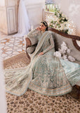 Sardinia Luxury Brides Embroidered Net Unstitched 3Pc Suit - Zeb-Un-Nisa