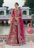 Sardinia Luxury Brides Embroidered Organza Unstitched 3Pc Suit - Mehrunnisa