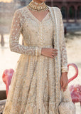 Sardinia Luxury Brides Embroidered Net Unstitched 3Pc Suit - Noor Jahan