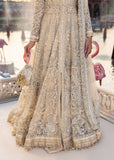 Sardinia Luxury Brides Embroidered Net Unstitched 3Pc Suit - Noor Jahan