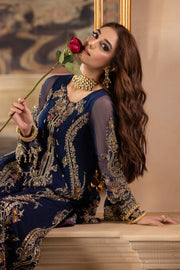 Charizma Dastan-e-Jashan Luxury Chiffon Unstitched 3Pc Suit DJW4-01