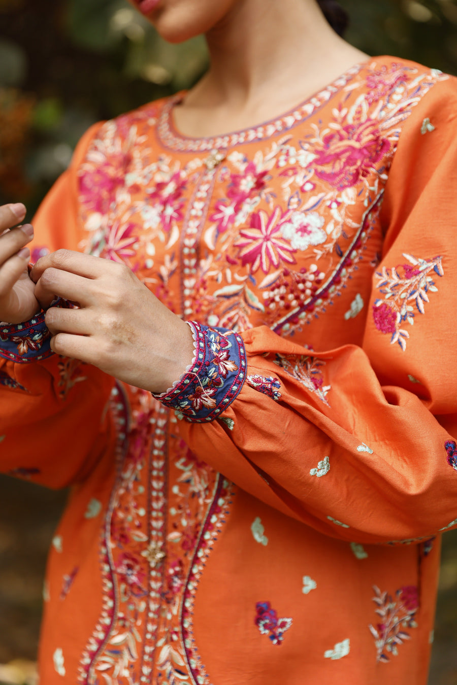 Seroli Kuu-ba-Kuu Festive Lawn Unstitched 3Pc Suit FC-23-U0003