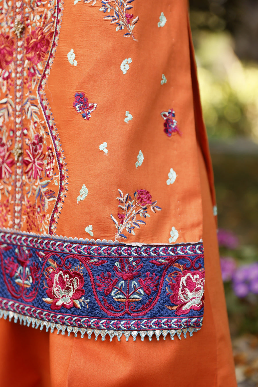 Seroli Kuu-ba-Kuu Festive Lawn Unstitched 3Pc Suit FC-23-U0003