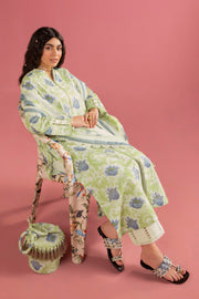 Sheen by Alizeh Fashion Printed Lawn Unstitched 3Pc Suit - TESORO