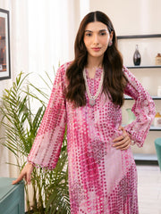 NUREH Ballerina Embroidered Chikankari Lawn Unstitched 2Pc Suit NU-107
