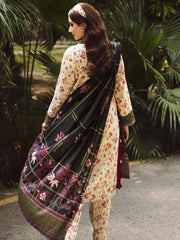 Rang by Motifz Digital Printed Khaddar Unstitched 3Pc Suit 4343-MIDNIGHT