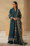 Cross Stitch Mahiri Embroidered Lawn Unstitched 3Pc Suit D-02 Midnight Bloom