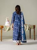 Faiza Faisal FNF Prints Unstitched Embroidered Lawn 3Pc Suit - MIDNIGHT MEADOW