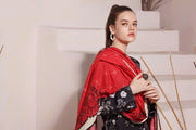 Feathers Digital Printed Khaddar Unstitched 3Pc Suit MIDNIGHT MIRAGE-FT285