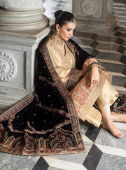 Zainab Chottani Embroidered Brocade Unstitched 3Pc Suit D-04 MINHA