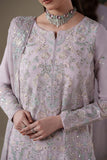 Emaan Adeel Nouvelle Embroidered Chiffon Unstitched 3Pc Suit - MIRA