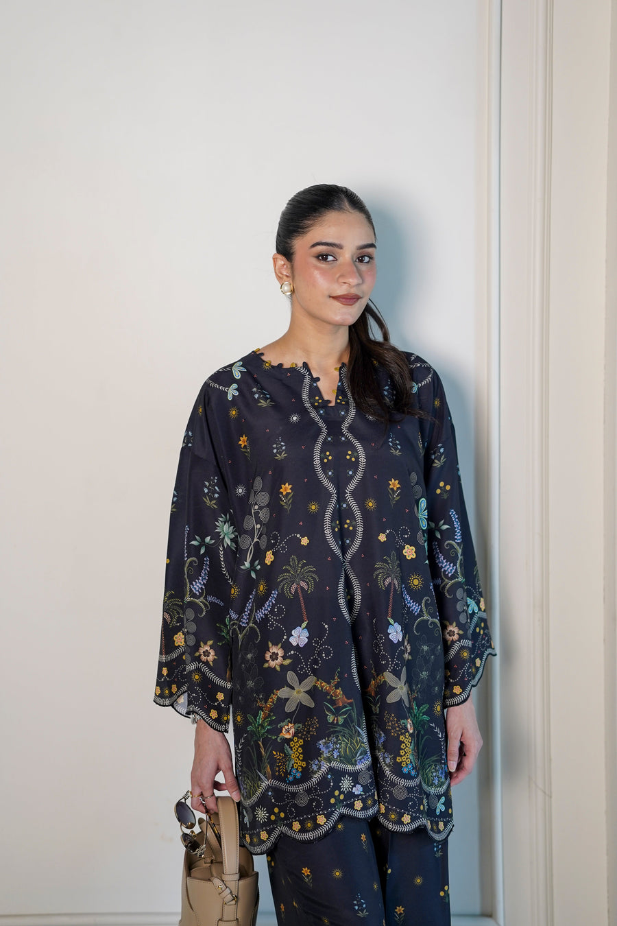 Faiza Faisal FNF Day-Out Printed Poly Lawn Pret 2Pc Suit - MIRELLE