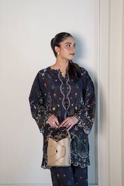 Faiza Faisal FNF Day-Out Printed Poly Lawn Pret 2Pc Suit - MIRELLE