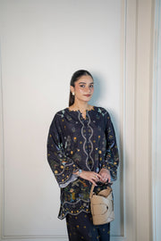 Faiza Faisal FNF Day-Out Printed Poly Lawn Pret 2Pc Suit - MIRELLE