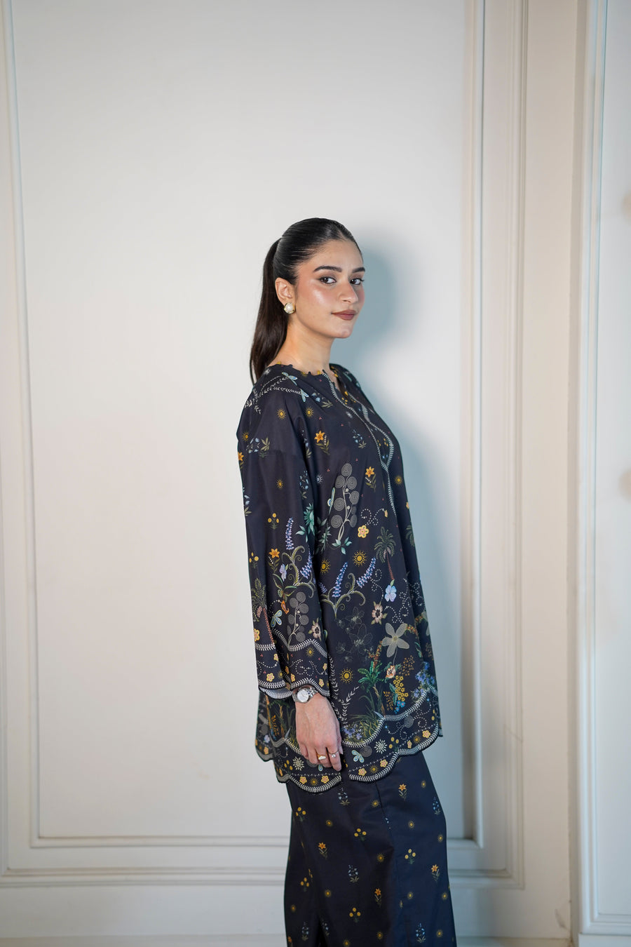 Faiza Faisal FNF Day-Out Printed Poly Lawn Pret 2Pc Suit - MIRELLE