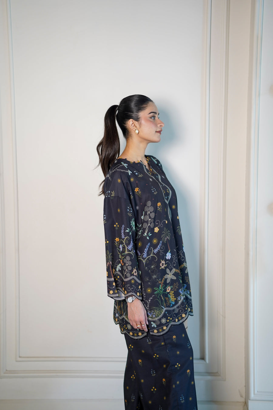 Faiza Faisal FNF Day-Out Printed Poly Lawn Pret 2Pc Suit - MIRELLE