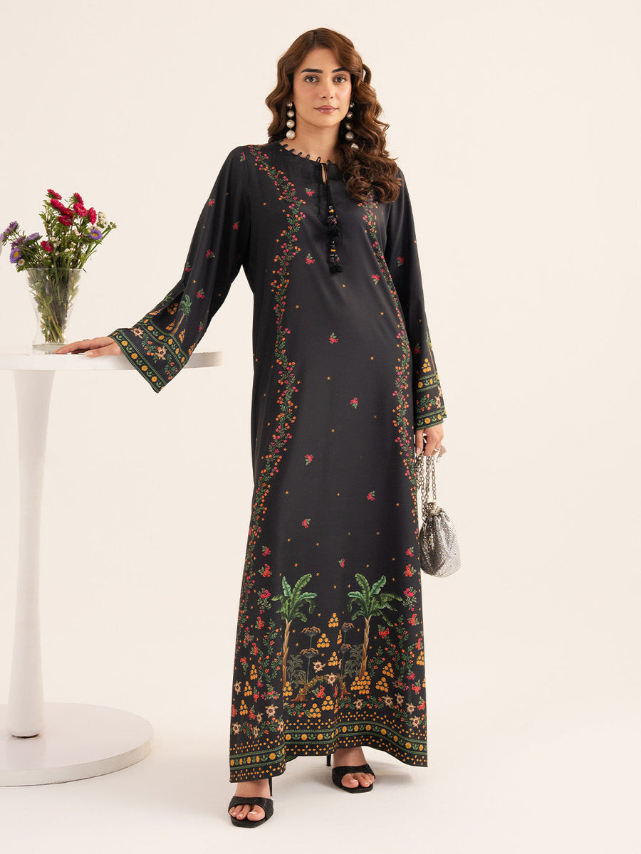 Faiza Faisal Reve Festive Pret Printed Grip Silk 1Pc Shirt - MIRELLE