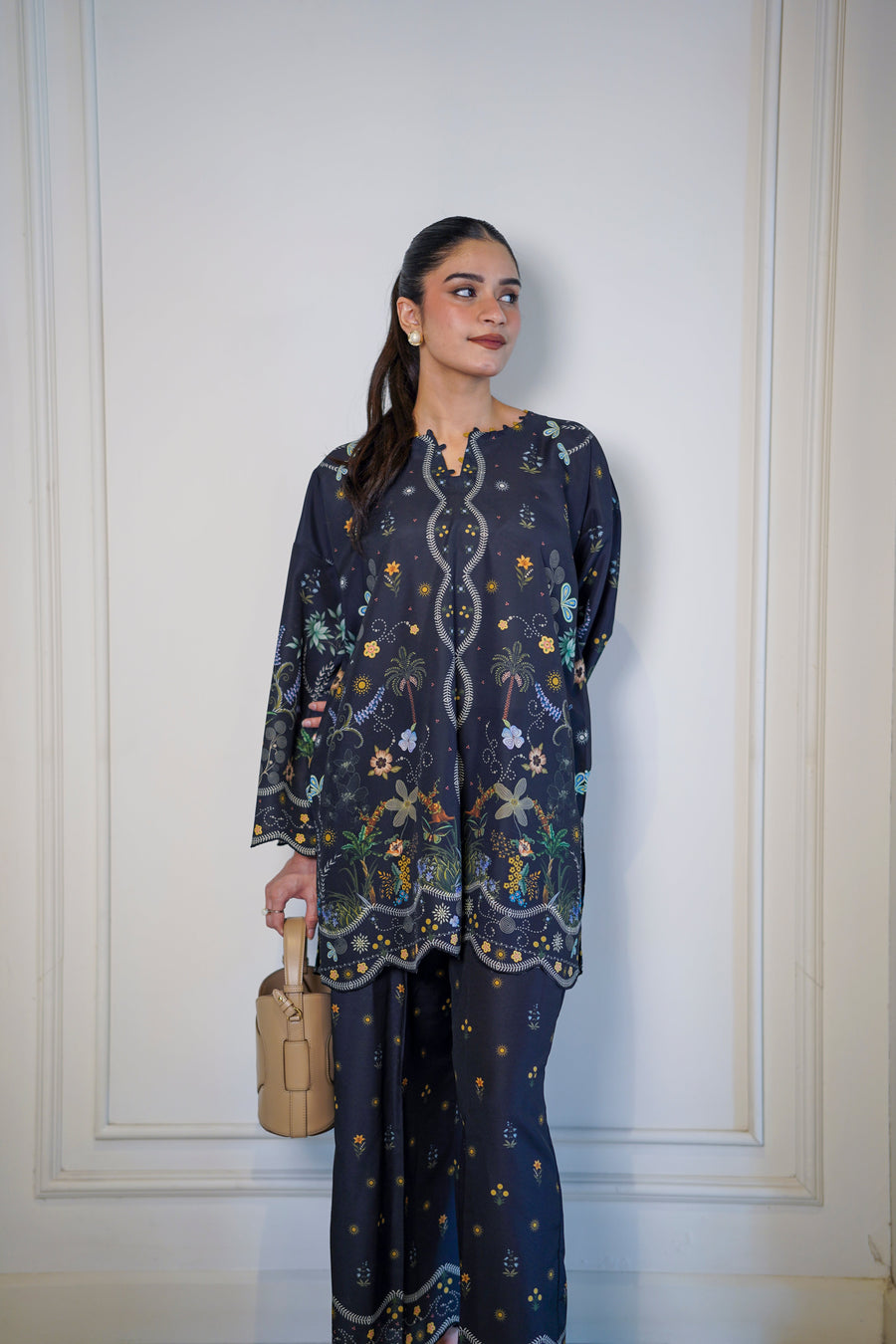 Faiza Faisal FNF Day-Out Printed Poly Lawn Pret 2Pc Suit - MIRELLE