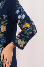 Feathers Fully Embroidered Dhanak Unstitched 3Pc Suit MIREVE-FT557