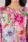 Feathers Frilly Flowers Unstitched Digital Printed Lawn 3Pc Suit MIRZELLA-FT708