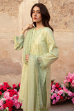 Cross Stitch Premium Embroidered Lawn Unstitched 3Pc Suit D-24 Misted Green