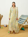 Zarposh Sundaze Embroidered Luxury Lawn Unstitched 3Pc Suit - MISTRAL