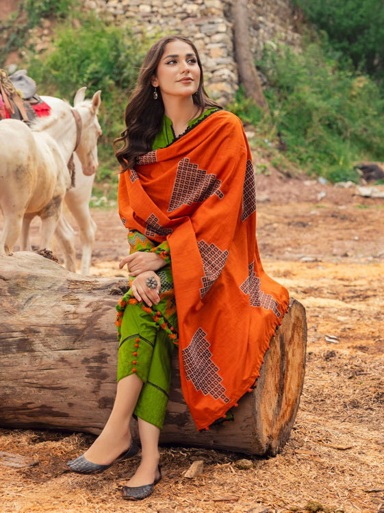 Gul Ahmed Embroidered Jacquard Unstitched 3Pc Suit MJ-42050