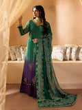 Nureh Mukeshkari Embroidered Chiffon Unstitched 3Pc Suit MK-01